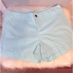 Banana Republic blue/teal  12’ drop shorts size 10A0024